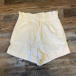 NWT Abercrombie Twill Paperbag Shorts